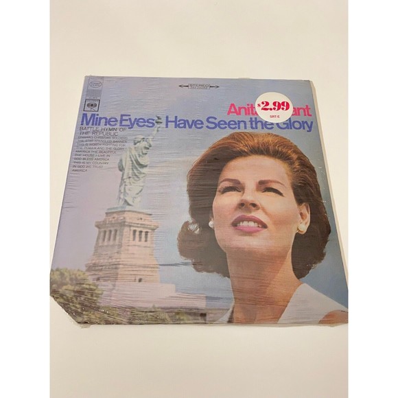 Anita Bryant Mine Eyes Have Seen The Glory LP NEW SEALED Vinyl Columbia CS 9373 - Picture 1 of 3